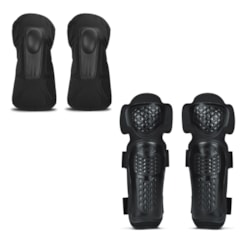 Kit Equipamento Motocross Joelheira e Cotoveleira Pro Tork Titanium Kit Equipamento Motocross Joelheira e Cotoveleira Pro Tork Titanium