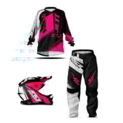 Kit Equipamento Motocross Infantil Jett Factory Edition Kit Equipamento Motocross Infantil Jett Factory Edition