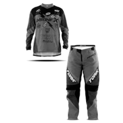 Kit Equipamento Motocross Camisa E Calça Infantil Pro Tork Insane X Kit Equipamento Motocross Camisa E Calça Infantil Pro Tork Insane X