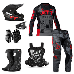 Kit Jett Factory Edition 3 Oficial Campeonato Paranaense de Motocross Kit Jett Factory Edition 3 Oficial Campeonato Paranaense de Motocross