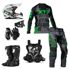 Kit Jett Factory Edition 3 Oficial Campeonato Paranaense Motocross Kit Jett Factory Edition 3 Oficial Campeonato Paranaense Motocross