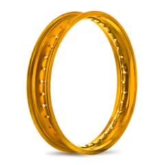 Aro de Roda Dianteiro Alumínio 21 x 160 Compat. C/ CRF 250 2019 / CRF 230F Dourado Aro de Roda Dianteiro Alumínio 21 x 160 Compat. C/ CRF 250 2019 / CRF 230F Dourado