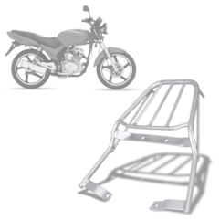 Bagageiro Aço Dafra Speed 150 2008 Até 2015 Pro Tork Bagageiro Aço Dafra Speed 150 2008 Até 2015 Pro Tork