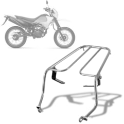 Bagageiro Aço Yamaha XTZ 125 2003 Até 2016 Pro Tork Bagageiro Aço Yamaha XTZ 125 2003 Até 2016 Pro Tork