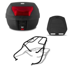 Bau 28 Litros Pro Tork + Bagageiro Biz 100 1998 a 2005 Bau 28 Litros Pro Tork + Bagageiro Biz 100 1998 a 2005