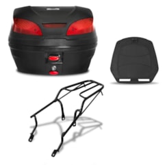 Baú 30 Litros Smartbox 3 + Bagageiro Biz 125 2011 Até 2012 Pro Tork Baú 30 Litros Smartbox 3 + Bagageiro Biz 125 2011 Até 2012 Pro Tork