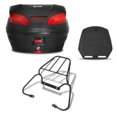 Baú 30 Litros Smartbox 3 + Bagageiro NX 400 Falcon 2000 Até 2008 Pro Tork Baú 30 Litros Smartbox 3 + Bagageiro NX 400 Falcon 2000 Até 2008 Pro Tork
