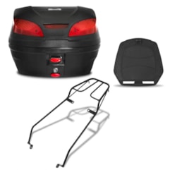 Baú 30 Litros Smartbox 3 + Bagageiro Suzuki Yes 125 2005 Até 2012 Pro Tork Baú 30 Litros Smartbox 3 + Bagageiro Suzuki Yes 125 2005 Até 2012 Pro Tork