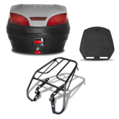 Baú 30 Litros Smartbox 3 + Bagageiro Titan 125 1995 Até 1999 Pro Tork Baú 30 Litros Smartbox 3 + Bagageiro Titan 125 1995 Até 1999 Pro Tork