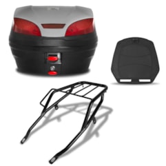 Baú 30 Litros Smartbox 3 + Bagageiro XLR 125 1996 Até 2003 Pro Tork Baú 30 Litros Smartbox 3 + Bagageiro XLR 125 1996 Até 2003 Pro Tork