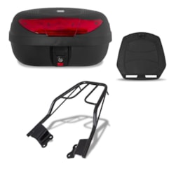 Baú 45 Litros + Bagageiro Fazer 150 2014 Pro Tork Baú 45 Litros + Bagageiro Fazer 150 2014 Pro Tork