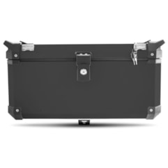 Baú Moto Alumínio Top Case 56 Litros + Base de Fixação Super Adventure XL 700 Transalp 2011 Baú Moto Alumínio Top Case 56 Litros + Base de Fixação Super Adventure XL 700 Transalp 2011