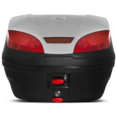 Baú Plástico Moto 30 Litros Pro Tork Smart Box 3 Prata Baú Plástico Moto 30 Litros Pro Tork Smart Box 3 Prata