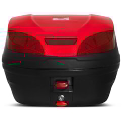 Baú Plástico Moto 30 Litros Pro Tork Smart Box 3 Vermelho Baú Plástico Moto 30 Litros Pro Tork Smart Box 3 Vermelho