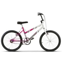 Bicicleta Aro 20 Feminina Bicolor Ultra Bikes Branco - Rosa Bicicleta Aro 20 Feminina Bicolor Ultra Bikes Branco - Rosa