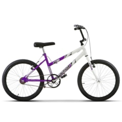 Bicicleta Aro 20 Feminina Bicolor Ultra Bikes Lilas - Branco Bicicleta Aro 20 Feminina Bicolor Ultra Bikes Lilas - Branco