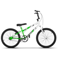 Bicicleta Aro 20 Rebaixada Bicolor Ultra Bikes Verde KW/Branco Bicicleta Aro 20 Rebaixada Bicolor Ultra Bikes Verde KW/Branco
