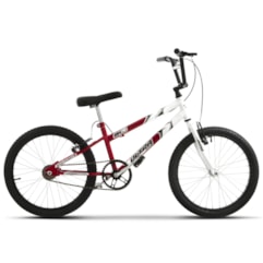 Bicicleta Aro 20 Rebaixada Bicolor Ultra Bikes Vermelho e Branco Bicicleta Aro 20 Rebaixada Bicolor Ultra Bikes Vermelho e Branco