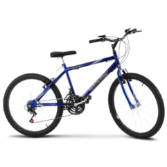 Bicicleta Aro 24 Masculina 18 Marchas Ultra Bikes Azul Bicicleta Aro 24 Masculina 18 Marchas Ultra Bikes Azul
