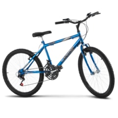 Bicicleta Aro 24 Masculina 18 Marchas Ultra Bikes Chrome Line Azul Bicicleta Aro 24 Masculina 18 Marchas Ultra Bikes Chrome Line Azul
