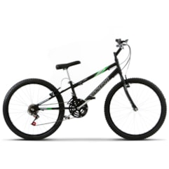 Bicicleta Aro 24 Pro Tork Ultra Freio V Brake Preto Fosco Rebaixada Bicicleta Aro 24 Pro Tork Ultra Freio V Brake Preto Fosco Rebaixada