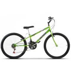 Bicicleta Aro 24 Rebaixada 18 Marchas Ultra Bikes Chrome Line Verde Bicicleta Aro 24 Rebaixada 18 Marchas Ultra Bikes Chrome Line Verde