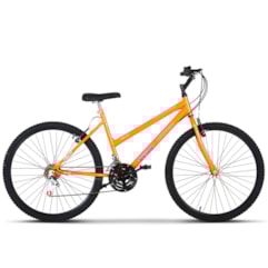 Bicicleta Aro 26 Feminina 18 Marchas Ultra Bikes Laranja Bicicleta Aro 26 Feminina 18 Marchas Ultra Bikes Laranja