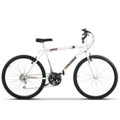 Bicicleta Aro 26 Masculina 18 Marchas Ultra Bikes Branca Bicicleta Aro 26 Masculina 18 Marchas Ultra Bikes Branca