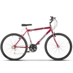 Bicicleta Bike Ultra Masculino Aro 26 Freio V Brake Vermelho Bicicleta Bike Ultra Masculino Aro 26 Freio V Brake Vermelho