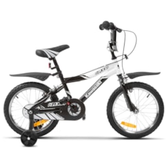 Bicicleta Kawasaki MX3 Aro 16 Preto/Branco Infantil Bicicleta Kawasaki MX3 Aro 16 Preto/Branco Infantil