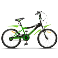 Bicicleta Kawasaki MX3 Aro 20 Verde Infantil Bicicleta Kawasaki MX3 Aro 20 Verde Infantil