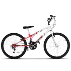 Bicicleta Ultra Aro 24 Rebaixada Bicolor Freio V Break Aro 24 Bicicleta Ultra Aro 24 Rebaixada Bicolor Freio V Break Aro 24