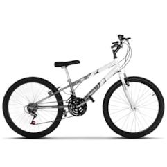 Bicicleta Ultra Aro 24 Rebaixada Bicolor Freio V Break Aro 24 Bicicleta Ultra Aro 24 Rebaixada Bicolor Freio V Break Aro 24
