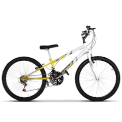 Bicicleta Ultra Aro 24 Rebaixada Bicolor Freio V Break Aro 24 Bicicleta Ultra Aro 24 Rebaixada Bicolor Freio V Break Aro 24