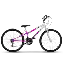 Bicicleta Ultra Aro 26 Rebaixada Bicolor Freio V Break Aro 26 Bicicleta Ultra Aro 26 Rebaixada Bicolor Freio V Break Aro 26
