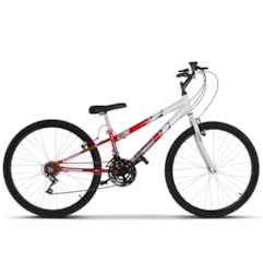 Bicicleta Ultra Aro 26 Rebaixada Bicolor Freio V Break Aro 26 Bicicleta Ultra Aro 26 Rebaixada Bicolor Freio V Break Aro 26