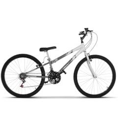 Bicicleta Ultra Aro 26 Rebaixada Bicolor Freio V Break Aro 26 Bicicleta Ultra Aro 26 Rebaixada Bicolor Freio V Break Aro 26