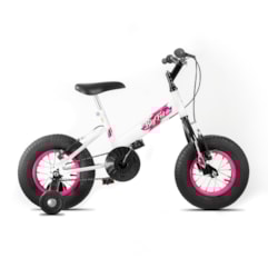 Bicicleta Ultra Bikes Big Fat Infantil Feminina Branco Bicicleta Ultra Bikes Big Fat Infantil Feminina Branco