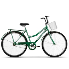 Bicicleta Vintage Retrô Aro 26 Summer Ultra Bikes Verde Bicicleta Vintage Retrô Aro 26 Summer Ultra Bikes Verde