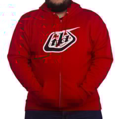 Blusa de Moletom TroyLee Classic Logo Vermelha Blusa de Moletom TroyLee Classic Logo Vermelha