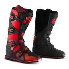 Bota Motocross e Trilha Pro Tork Combat 4 Black/Red Bota Motocross e Trilha Pro Tork Combat 4 Black/Red