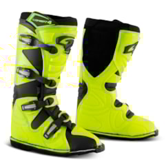 Bota Motocross e Trilha Pro Tork Combat 4 Neon Bota Motocross e Trilha Pro Tork Combat 4 Neon