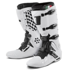 Bota Motocross Off Road Articulada Jett Lite Branca Bota Motocross Off Road Articulada Jett Lite Branca
