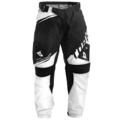 Calça Motocross Infantil Pro Tork Factory Edition Preto/Branco Calça Motocross Infantil Pro Tork Factory Edition Preto/Branco