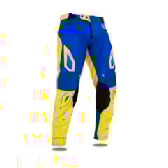 Calça Motocross Jett Evolution 2 2019 Azul/Amarelo Calça Motocross Jett Evolution 2 2019 Azul/Amarelo