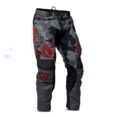 Calça Motocross Jett Factory Edition 3 Vermelho Calça Motocross Jett Factory Edition 3 Vermelho