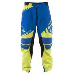 Calça Motocross Pro Tork Factory Edition Azul e Amarelo Calça Motocross Pro Tork Factory Edition Azul e Amarelo