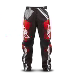 Calça Motocross Pro Tork Insane 4 Grafity Vermelho/Preto Calça Motocross Pro Tork Insane 4 Grafity Vermelho/Preto