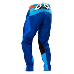 Calça Motocross Pro Tork KTM Factory Edition Azul - Laranja Calça Motocross Pro Tork KTM Factory Edition Azul - Laranja