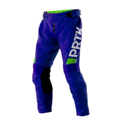 Calça Motocross Trilha Enduro Pro Tork Sag Azul - Verde Calça Motocross Trilha Enduro Pro Tork Sag Azul - Verde